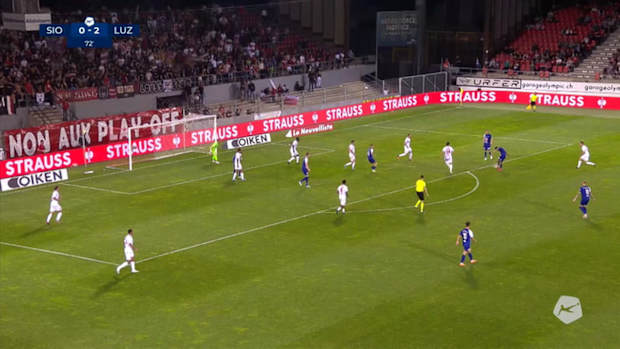 Tunisian international scores a great screamer in Swiss League