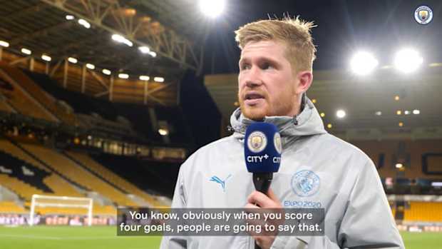 De Bruyne: 'I've been practising my left foot since I was young'