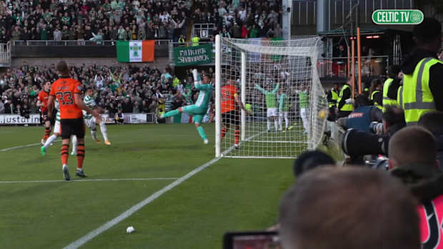 Pitchside: Celtic clinch league title with draw at Dundee United