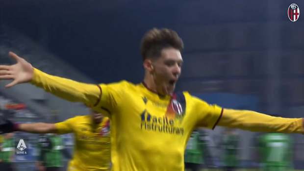 Hickey's incredible goal vs Sassuolo