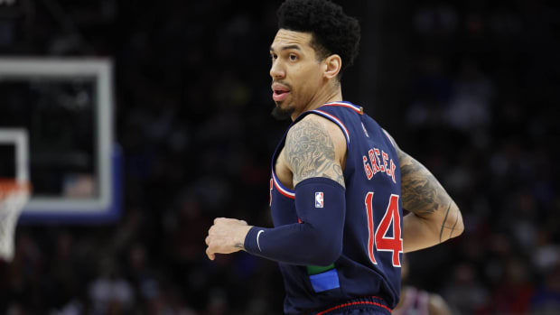 Danny Green of the Philadelphia 76ers.