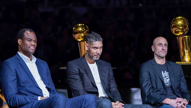 San Antonio Spurs, David Robinson, Tim Duncan, Manu Ginobili