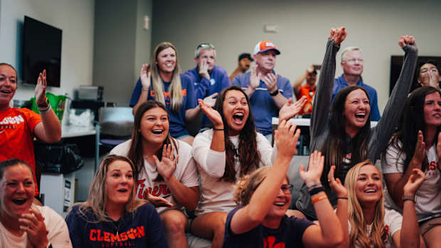 Clemson Softball NCAA selction show
