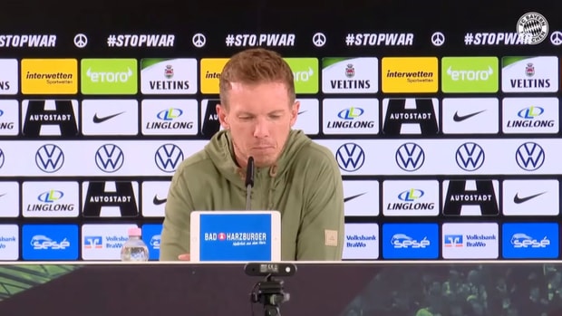 Nagelsmann on Lewandowski: 'Sad is the wrong word'