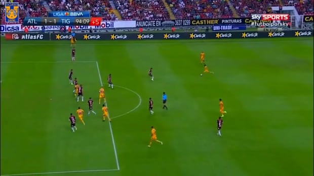Dueñas' last-minute equaliser against Atlas in 2019