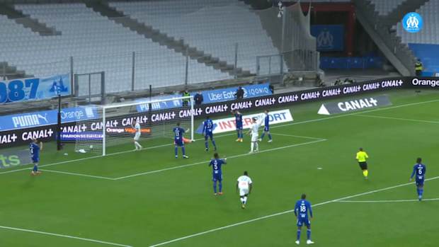 Dario Benedetto’s equaliser vs Strasbourg 