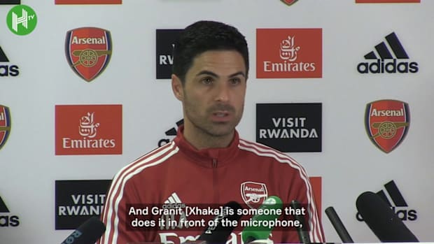 Arteta responds to Xhaka's comments
