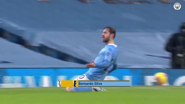Bernardo Silva's pinpoint finish vs Aston Villa