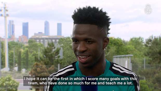 Vinicius Jr.: 'It's my first final and we're going to go all out in Paris'