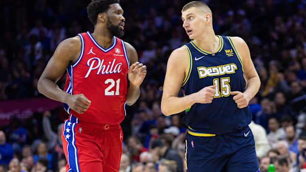 Nikola Jokic, Joel Embiid, Denver Nuggets, Philadelphia 76ers