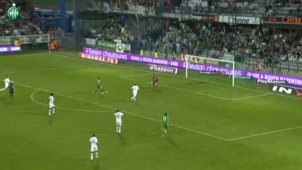 Aubameyang's perfect finish vs Auxerre