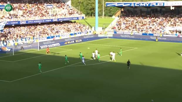 Saint-Etienne's draw at Auxerre in Ligue 1 playoff