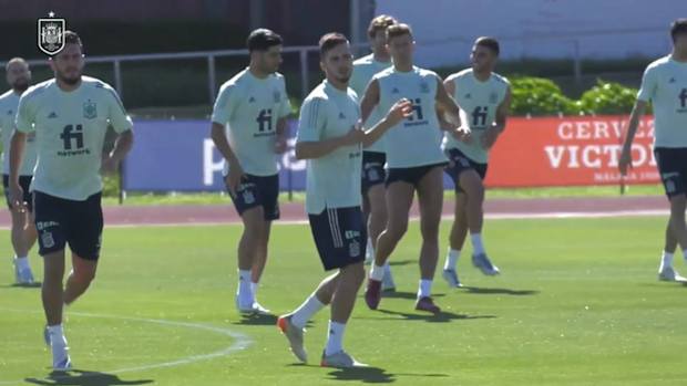 Spain train ahead of Nations League debut vs Portugal