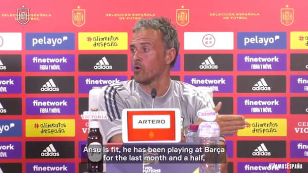 Luis Enrique: 'Let's forget about Ansu Fati's injuries'