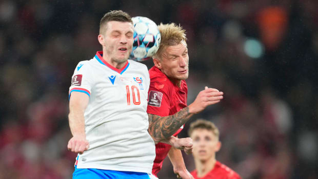 Faroe Islands Denmark Soccer