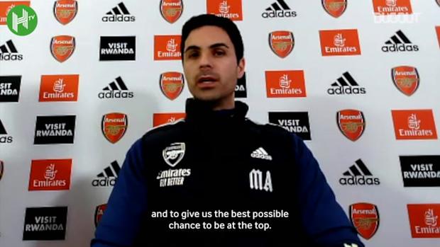 Arteta addresses Aubameyang concerns