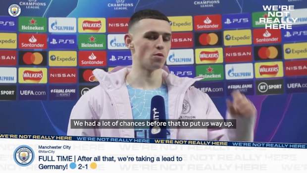 Phil Foden, Kevin De Bruyne on Manchester City's late win against Dortmund