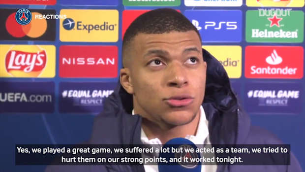 Mbappé: ' We played a great game '