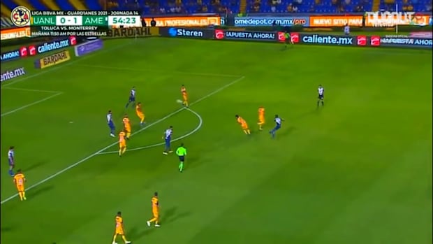 Pedro Aquino’s long-range goal vs Tigres