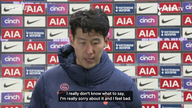 Son Heung-min: I don't care about the goal, I don't know what to say