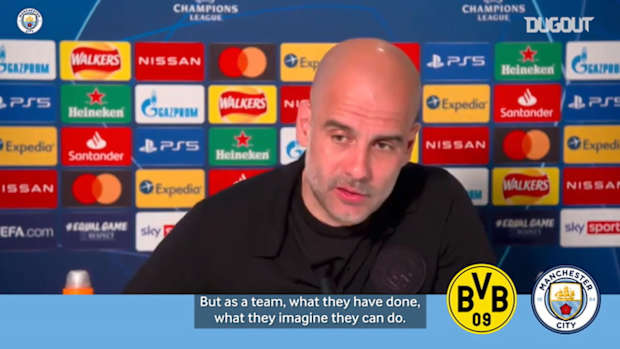 Pep Guardiola previews Borussia Dortmund threat ahead of second leg