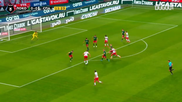 Lokomotiv come out on top in fierce Moscow derby