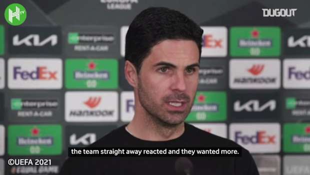 Mikel Arteta praises Arsenal reaction, looks forward to Unai Emery test