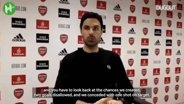 Arteta: 'We totally deserved to win'