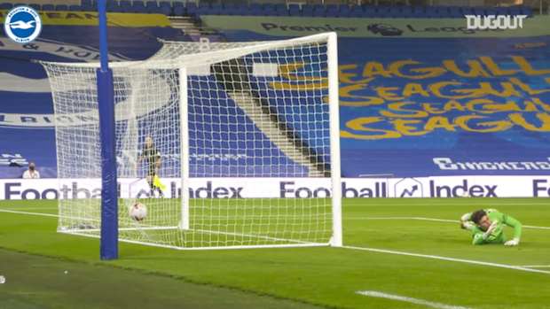Pitchside: Leandro Trossard’s wonderful strike vs Chelsea