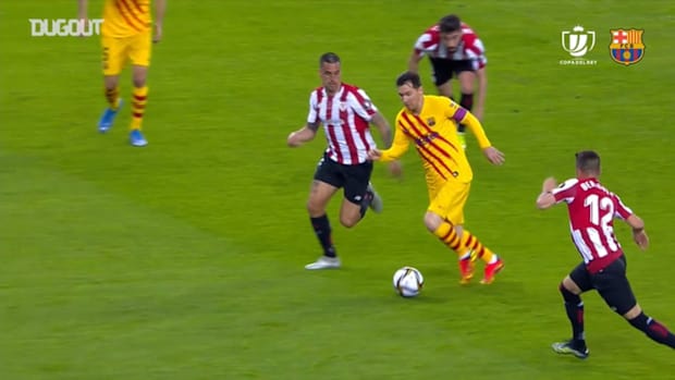Best of Leo Messi against Athletic Bilbao in the Copa del Rey final