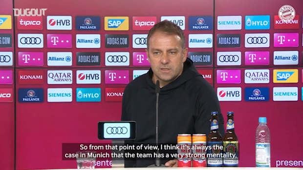 Flick: 'The team has an outstanding mentality'