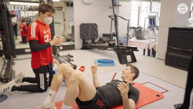 Behind the scenes: Robert Lewandowski's recovery from injury