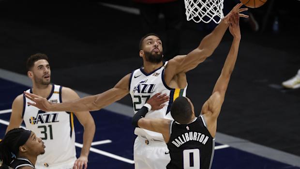 Rudy Gobert Block