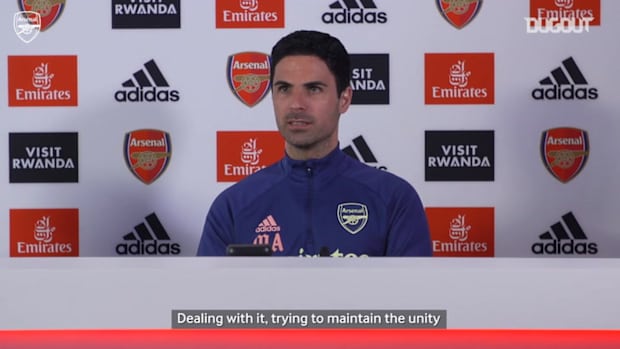 Arteta on Club unity, European targets and Everton memories