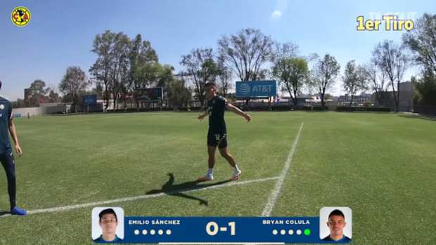 Emilio Sánchez vs Bryan Colula crossbar challenge