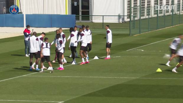 PSG last training before Manchester City clash