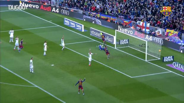 Leo Messi's top 5 goals against Granada