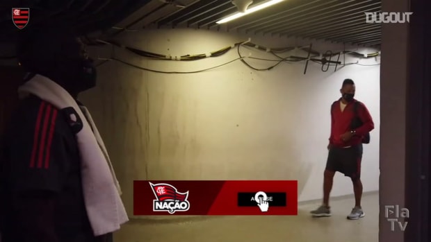 Behind the scenes of Flamengo's victory vs Unión La Calera