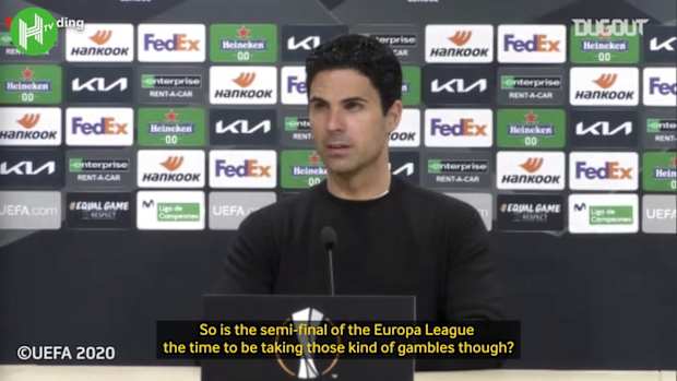 Mikel Arteta defends decision to play Granit Xhaka at left-back