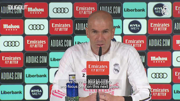 Zinedine Zidane: 'We want to win LaLiga and we'll fight to the end'
