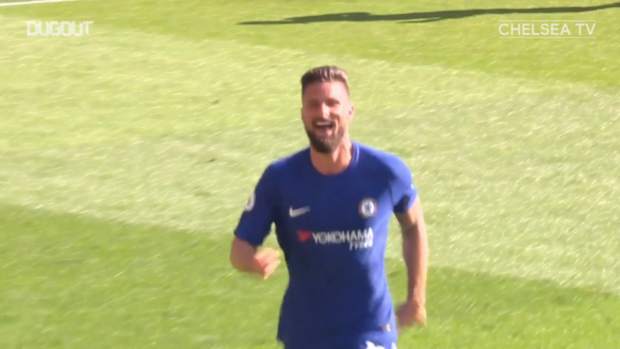 Giroud goal seals Chelsea win over Liverpool