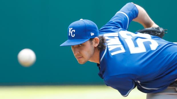 May 13, 2021; Detroit, Michigan, USA; Kansas City Royals starting pitcher Daniel Lynch (52) pitches in the first inning against the Detroit Tigers at Comerica Park. Mandatory Credit: Rick Osentoski-USA TODAY Sports