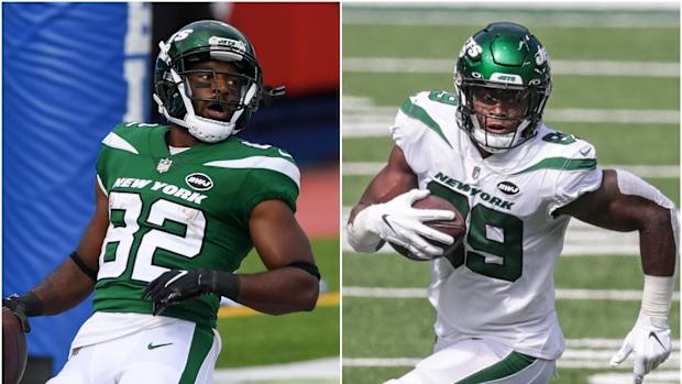 Jets WR Jamison Crowder, Jets TE Chris Herndon