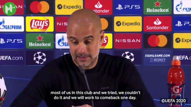 Pep on UCL final: 'We will work to comeback one day'