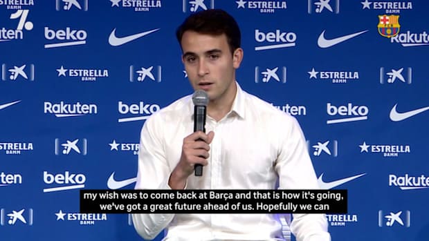 Eric Garcia ready to give everything for Barça