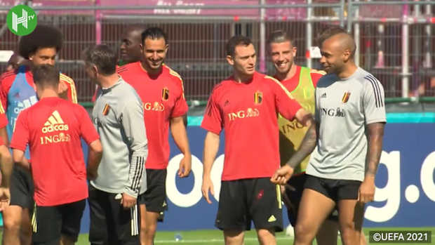Behind the scenes: Belgium stars prepare for Euro 2020