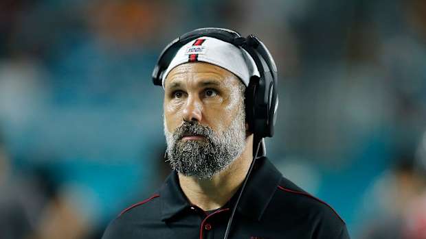 Falcons coach Jeff Ulbrich