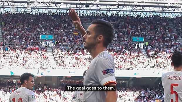 Sarabia explains his special goal dedication
