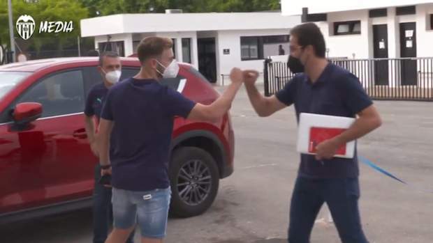 Valencia players get ready for pre-season