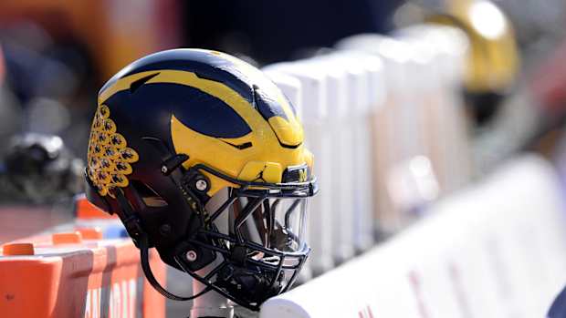 Michigan Football Helmet